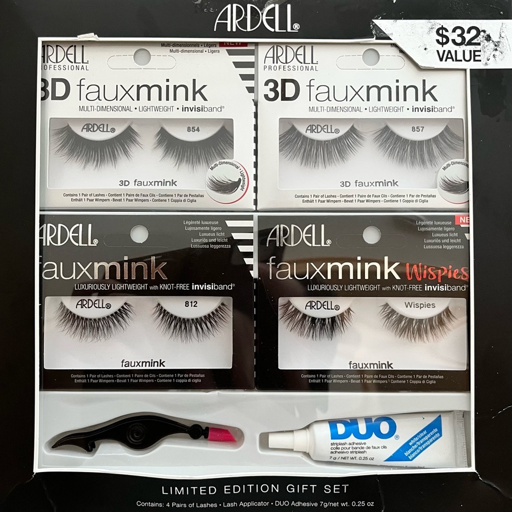 Ardell Lash Application Kit, 4 pairs